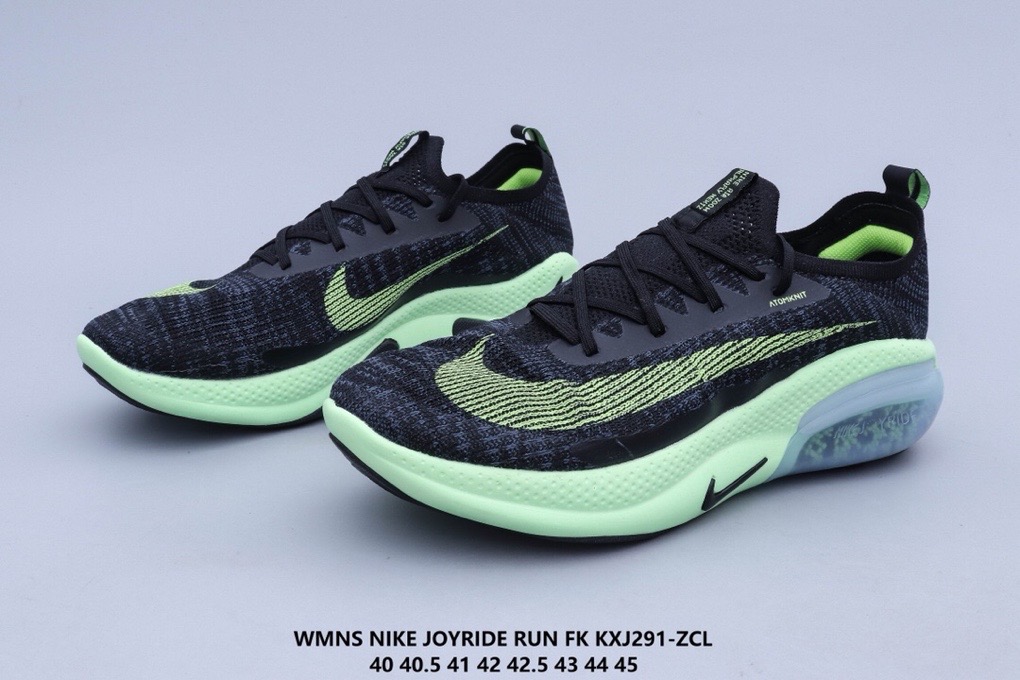 2020 Nike Joyride Run FK Black Green Running Shoes